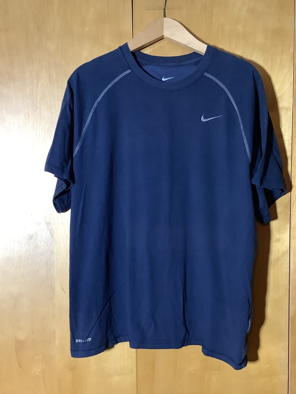 Nike Dri-Fit navy Tshirt, size XL